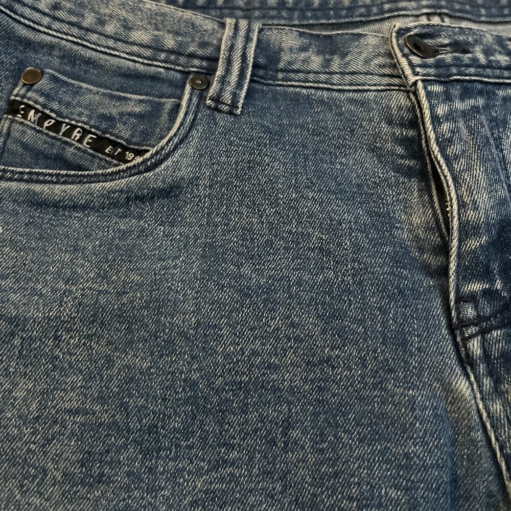 Grey Washed Empyre Skinny Jeans